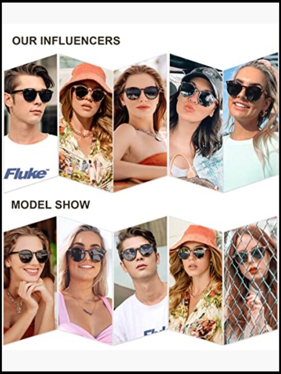Retro Round Polarized Sunglasses with UV400 TAC Lenses main image 6